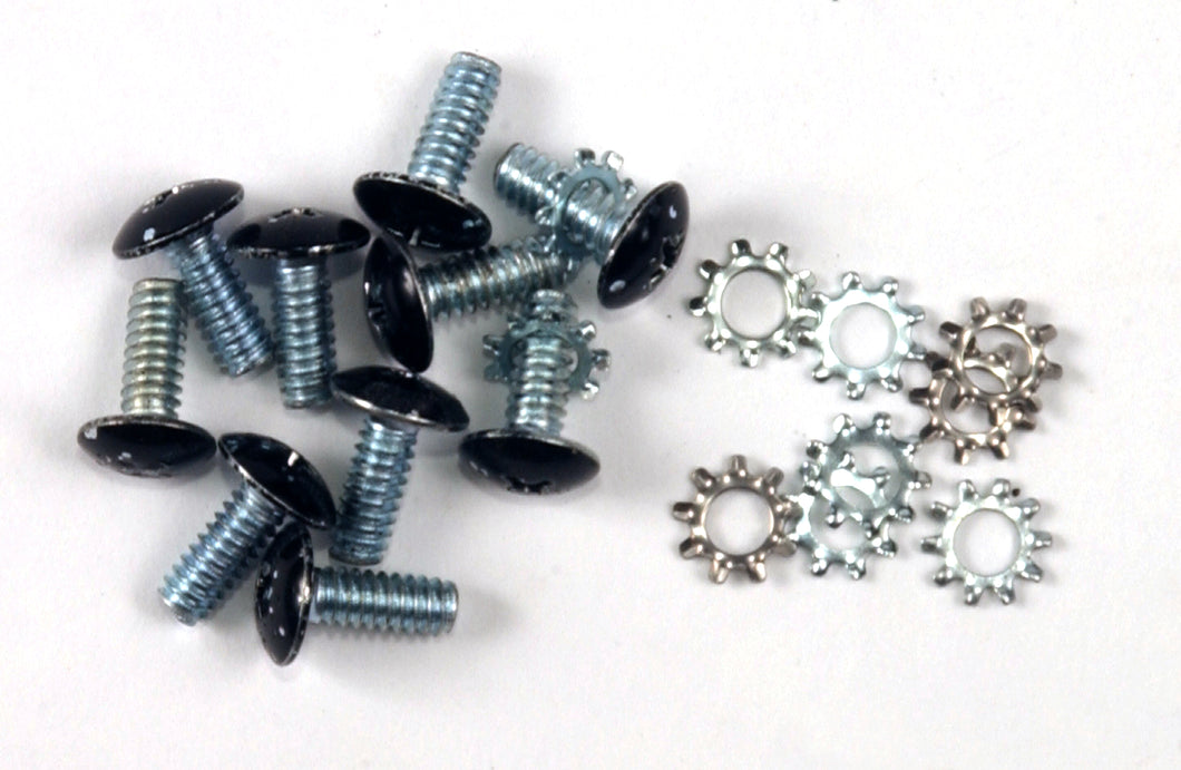 1963-67 Corvette Hardtop Rear Retainer Bolts & Washers (Set of 10)