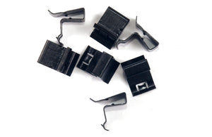 1963-67 Corvette Hardtop Rear Window Upper Molding Clips (10 pieces)