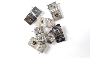 1963-67 Corvette Hardtop Rear Window Lower Molding Clips (10 pieces)